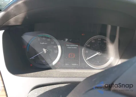 2016 Hyundai Sonata Hybrid Limited z USA, uszkodzony, nr VIN KMHE34L18GA019260